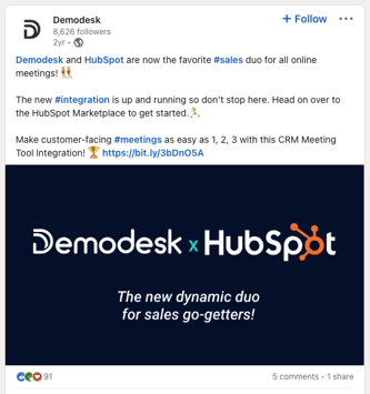 17 Demodesk social