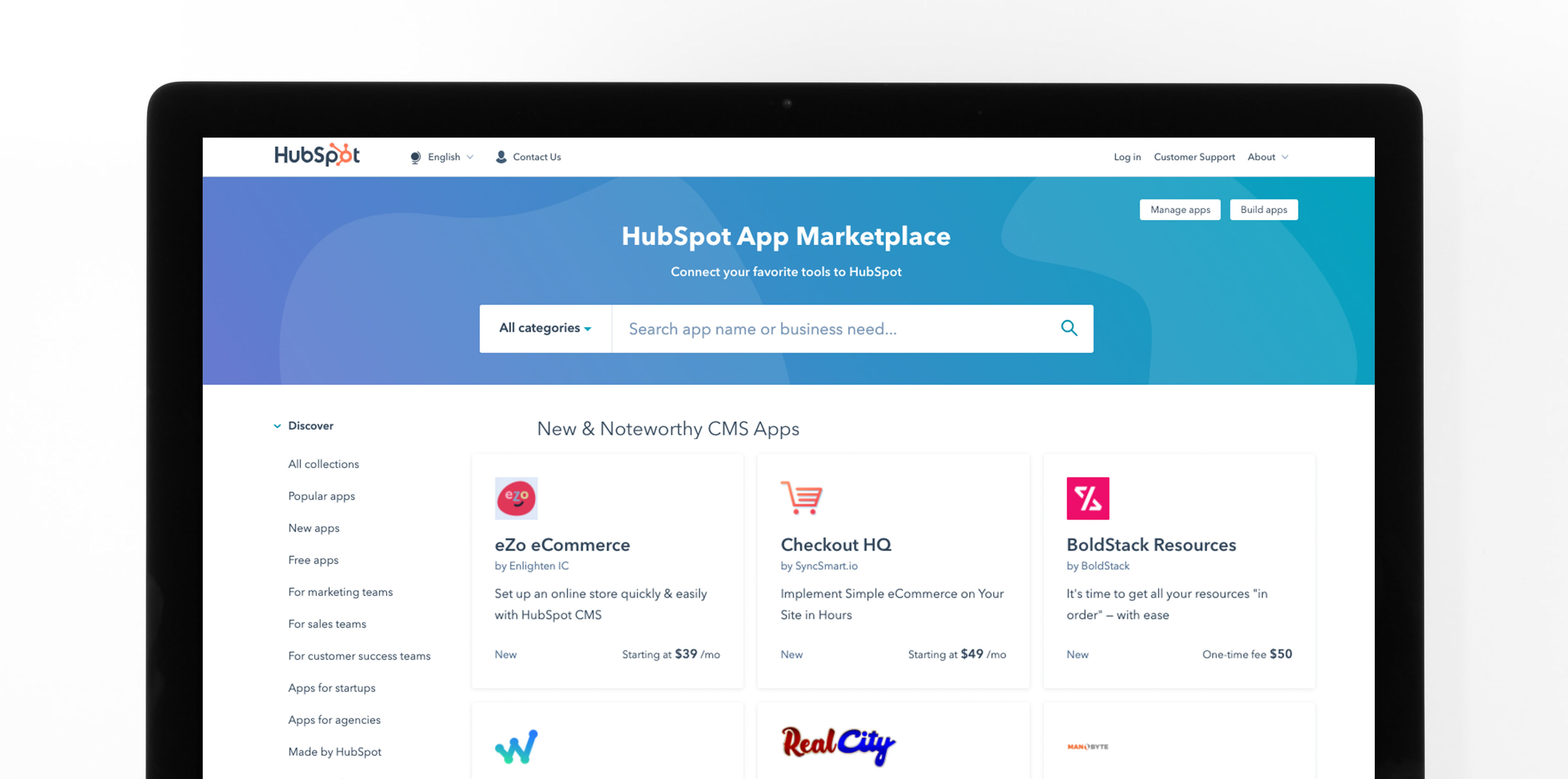 hubspot app marketplace