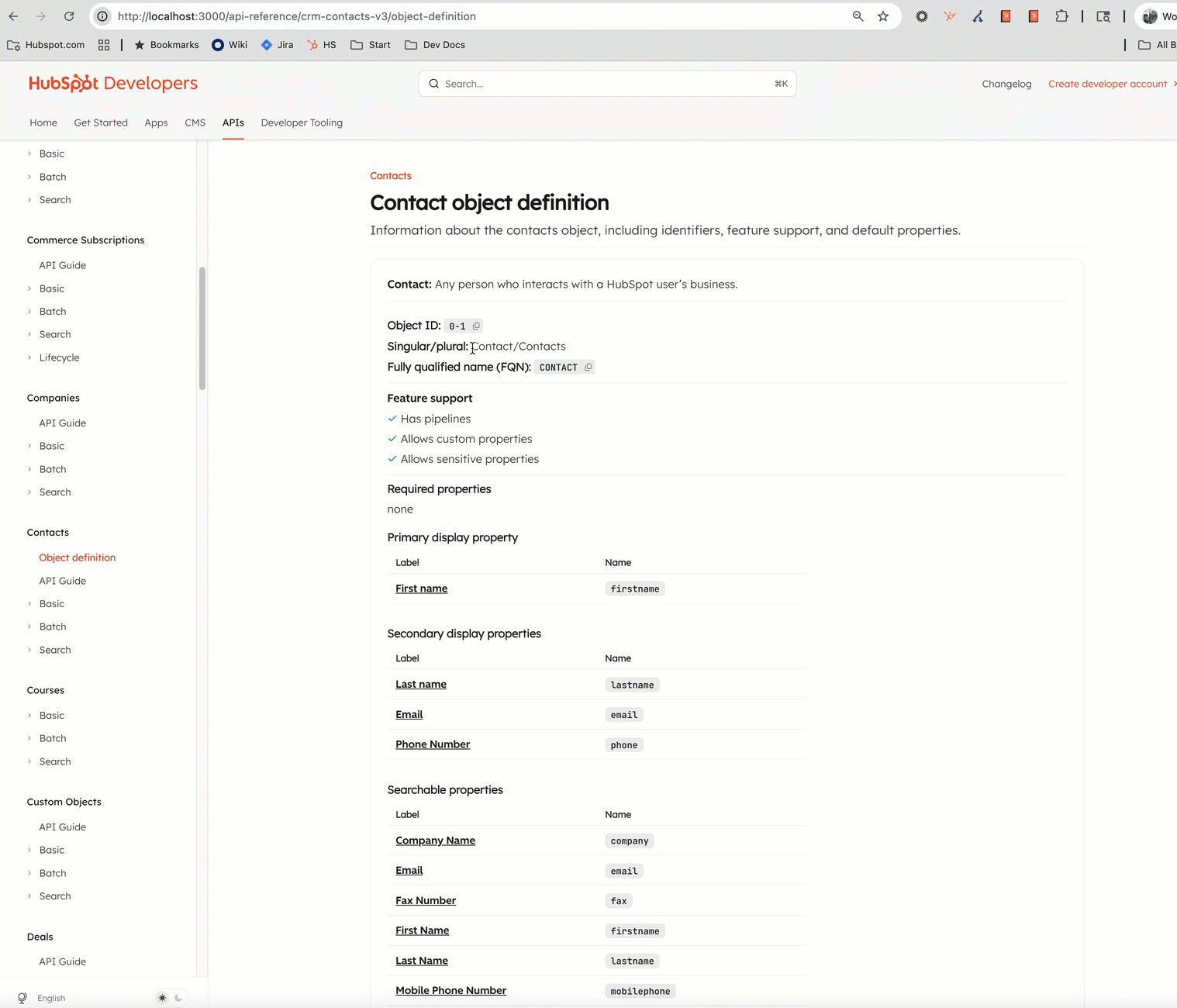 Documentation Enhancements: Data Definitions
