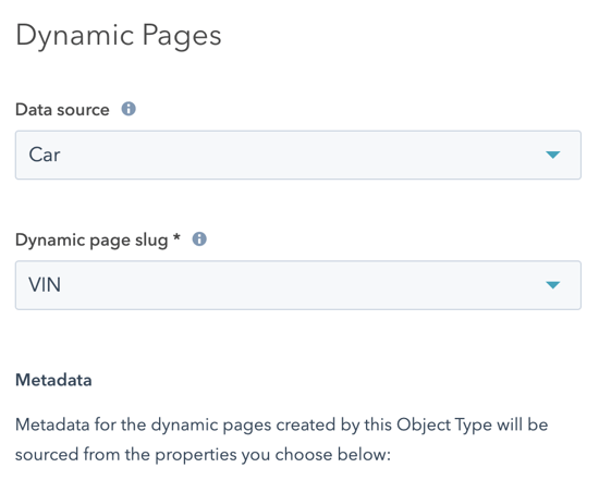 Screenshot of the page editor's page settings screen. It's cropped to only show the data source, and dynamic page slug fields for dynamic pages. Screenshot of the page editor's page settings screen. It's cropped to only show the data source, and dynamic page slug fields for dynamic pages.