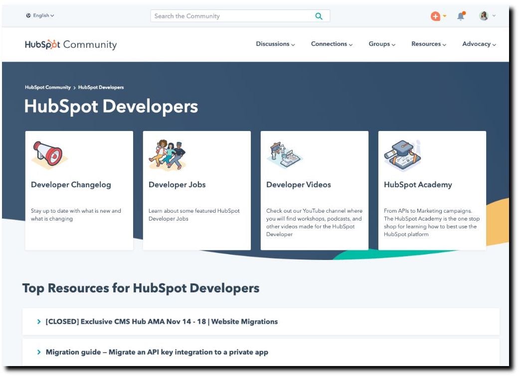 HubSpot Community Forum for Developers