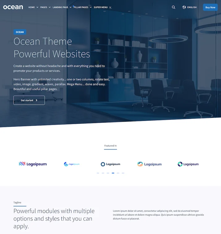 HubSpot Ocean theme