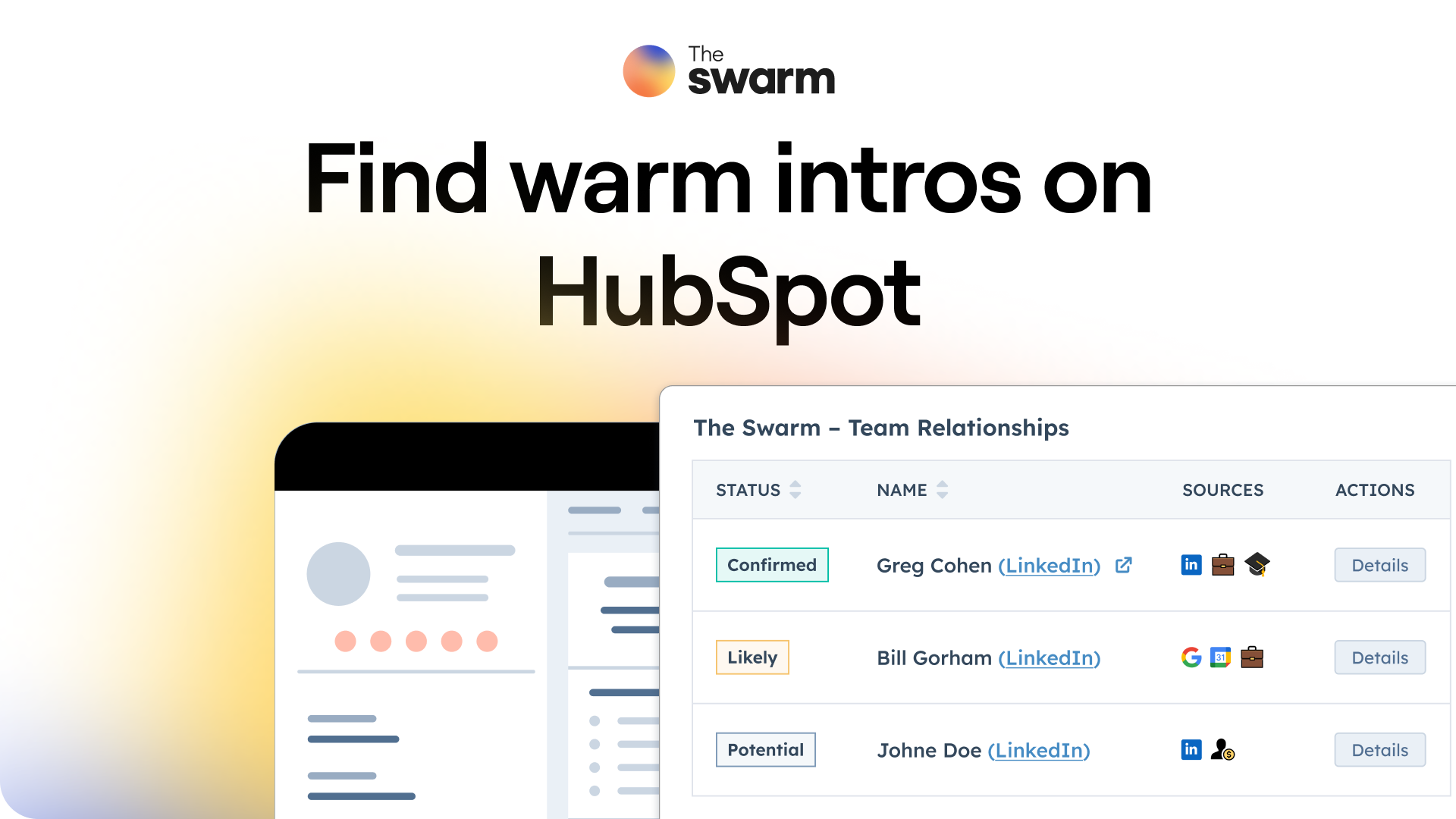 The Swarm and HubSpot Image