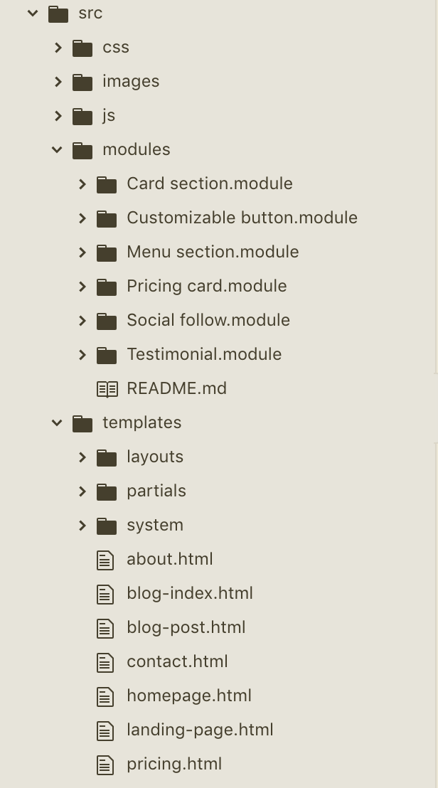 File Structure Example File Structure Example