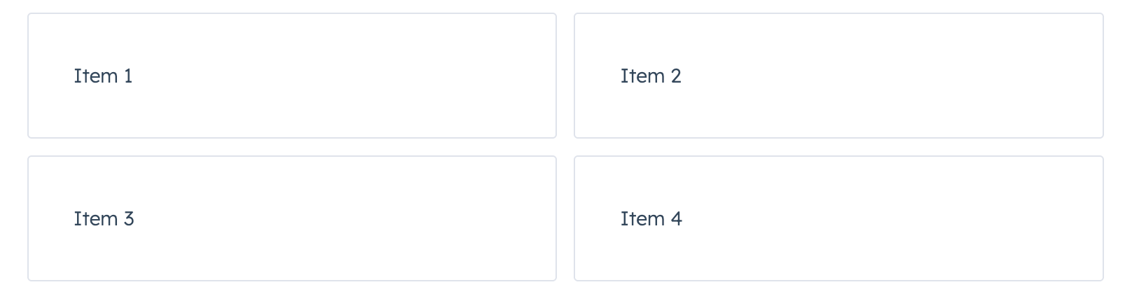 Screenshot of a simple implementation of the AutoGrid UI extension component