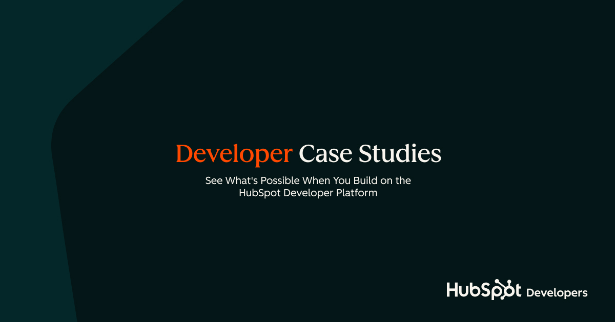 Developer Case Studies